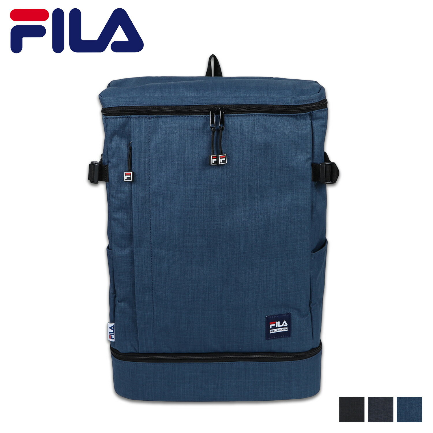 フィラ FILA リュック バッグ バックパック プリモ2 メンズ レディース 30L 大容量 RUCKSACK ブラック ダーク グレー ネイビー 黒 7781