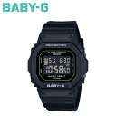【最大1000円OFFクーポン配布中】 CASIO カシオ BABY-G 腕時計 BGD-565U-1JF 防水 ベビーG ベイビーG レディース ブラック 黒