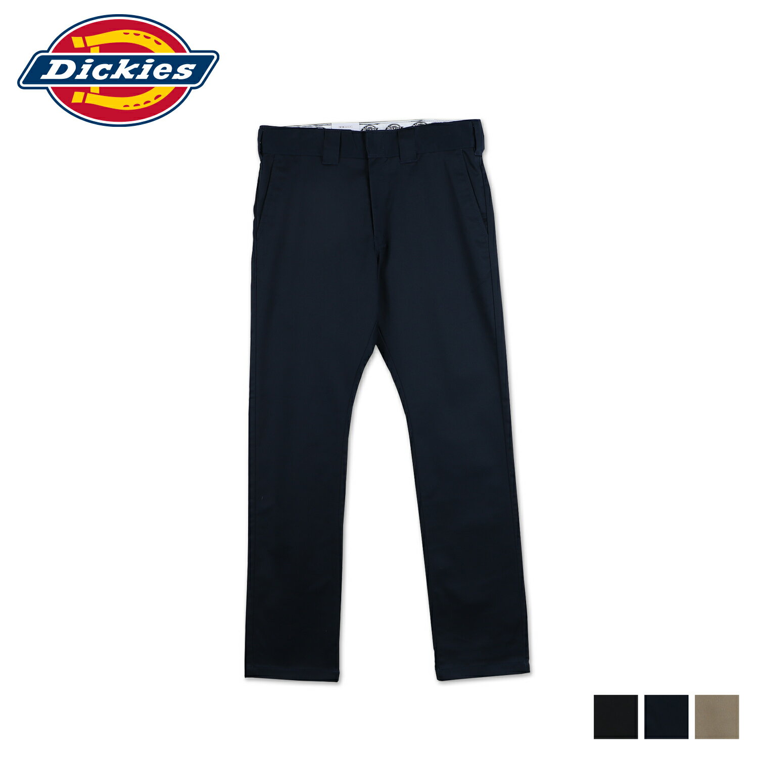 Dickies ディッキーズ パンツ チノパン メンズ スリム ストレッチ ナロー TC STRETCH NARROW PANTS ブラック ダーク ネイビー カーキ 黒 WD5882N