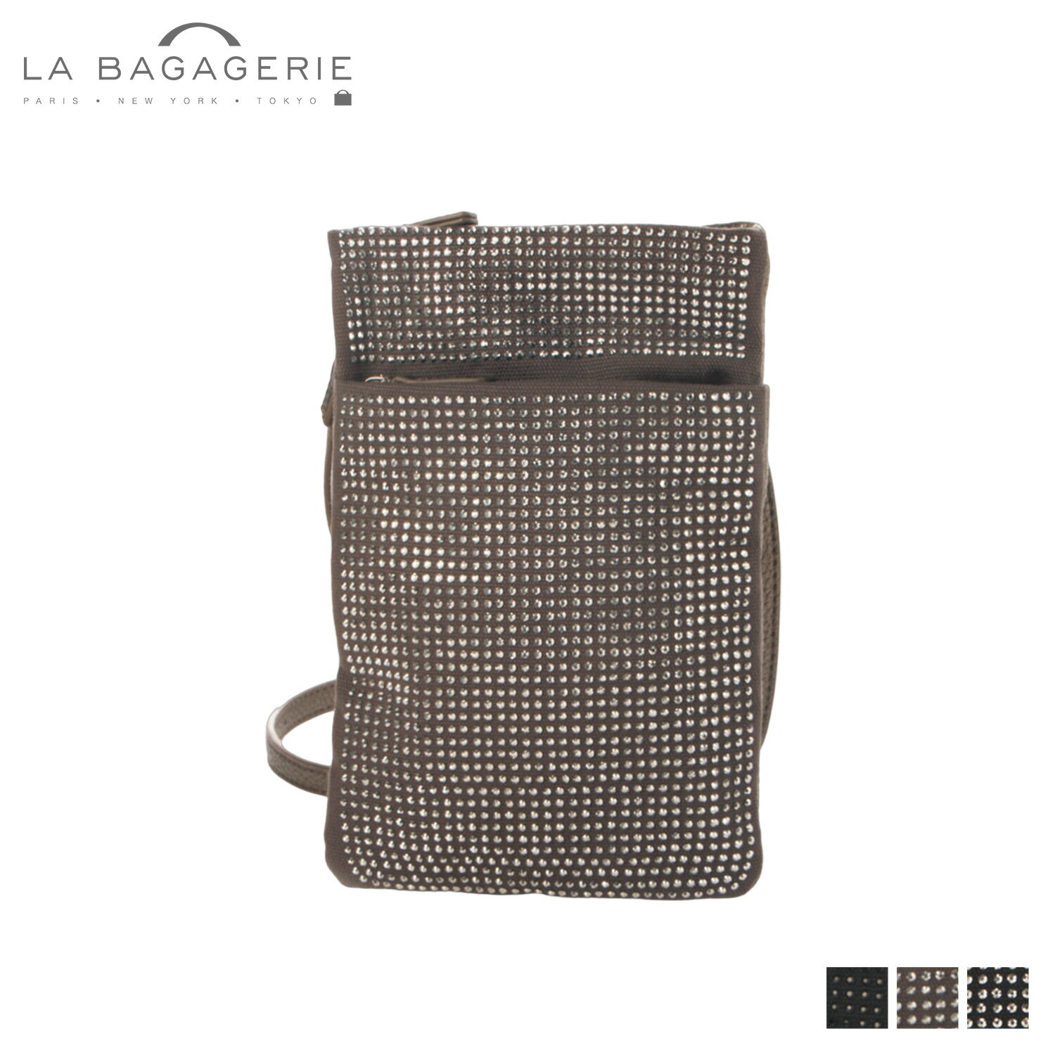 【最大1000円OFFクーポン発行中】 LA BAGAGERIE ラ バガジェリー ポーチ 小物入れ スマホショルダー ス..