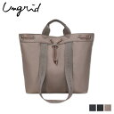 Ungrid アングリッド トートバッグ レディース A4対応 ロゴテープ 巾着 TOTE BAG ブラック グレージュ 黒 53150B