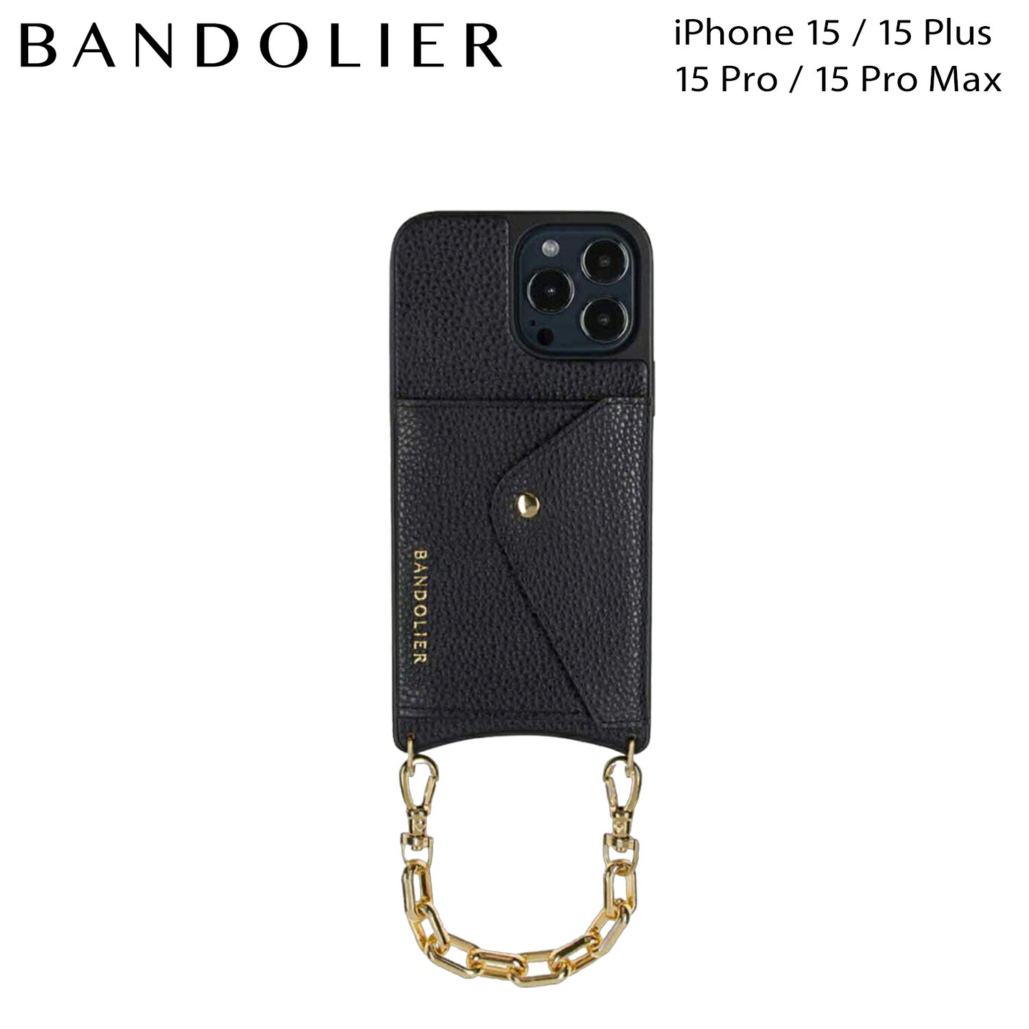  バンドリヤー BANDOLIER スマホショルダー ストラップ スマホケース用 ハンドストラップ 携帯 落下防止 アストリッド バンドレット メンズ レディース ASTRID GOLD ゴールド 31AST