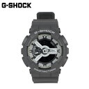 【最大1000円OFFクーポン配布中】 CASIO カシオ G-SHOCK 腕時計 GA-110HD-8AJF 110 SERIES 防水 ジーショック Gショック G-ショック メンズ レディース グレー