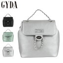 ジェイダ GYDA リュック バッグ バックパック レディース MINI RUCKSACK FRAME METAL ブラック グリーン グレー 黒 GY-B205