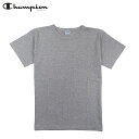 Champion チャンピオン Tシャツ 半袖 77QS ショートスリーブ メンズ 77QS SHORT SLEEVE T-SHIRTS グレー C3-Q312