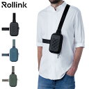 【最大1000円OFFクーポン配布中】 ローリンク Rollink ショルダーバッグ ボディバッグ ポーチ トラベル ミニ メンズ レディース 1.2L 斜めがけ GO ブラック ブルー グリーン 黒 5068