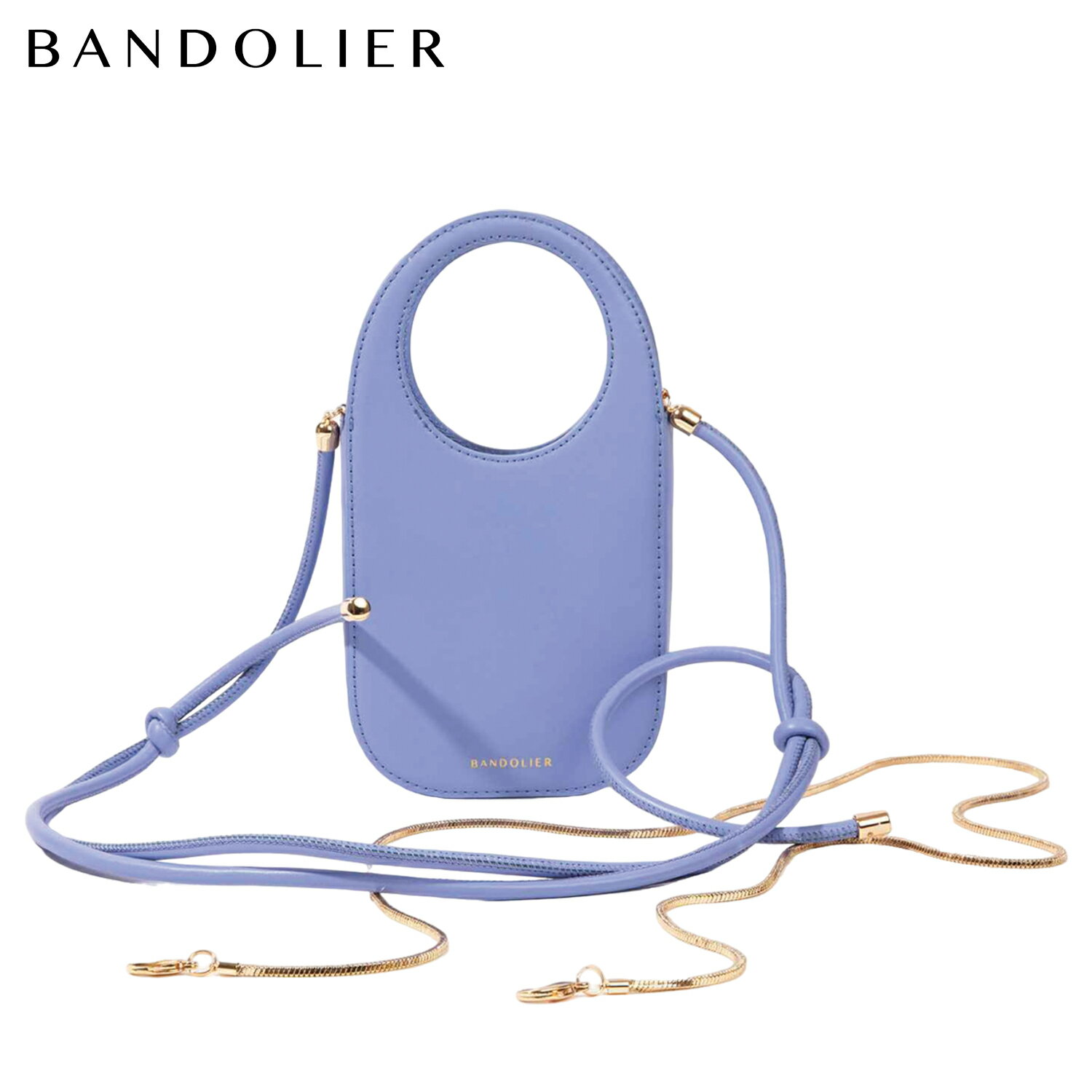 バンドリヤー BANDOLIER ショルダーバッグ ポーチ ジュリアン サークル ラベンダー レディース JULIAN CIRCLE BAG LAVENDER ブルー 42JLN