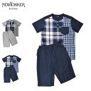 NEWYORKER HOME ニューヨーカーホーム ルームウェア 部屋着 セットアップ ナイトウェア メンズ 半袖ヘンリーネックパジャマ グレー ネイビー 0682-96