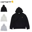 【最大1000円OFFクーポン配布中】 carhartt カーハート スウェット パーカー プルオーバー フーテッド アメリカン スクリプト メンズ 無地 HO...