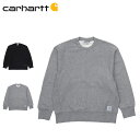 carhartt カーハート スウェット トレーナー ドーソン メンズ 無地 Dawson Sweat ブラック グレー 黒 I033066