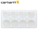 【最大1000円OFFクーポン配布中】 carhartt カーハート 製氷皿 製氷機 家庭用 製氷器 アイスキューブトレー 8個 Cロゴ シリコン 食洗器対応 ...