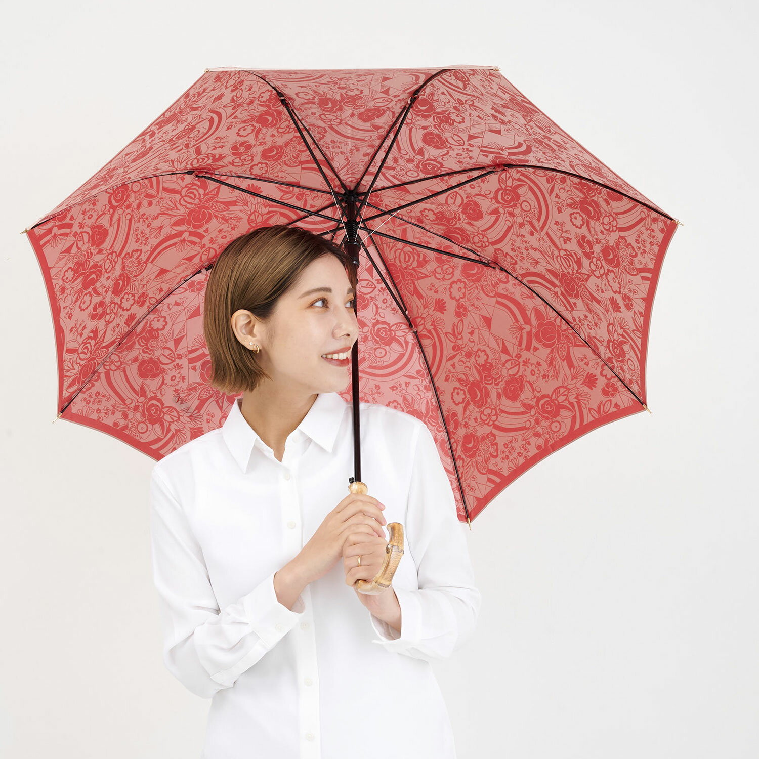 マキタショウテン 槙田商店 日傘 長傘 晴雨兼用 UVカット レディース 雨傘 傘 雨具...