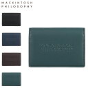 MACKINTOSH PHILOSOPHY マッキントッシュ フィロソフィー カードケース 名刺入れ ID 定期入れ メンズ レディース 本革 グランディ ブラ...