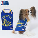 【最大1000円OFFクーポン配布中】 エヌビーエー NBA 犬服 ドッグウェア ペット NBA ジャージー ウォリアーズ ユニホーム ブランド Golden ...