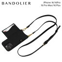 バンドリヤー BANDOLIER iphone16 16pro 16proMax 16Plus スマホケース スマホショルダー 携帯 アイフォン メンズ レディ...