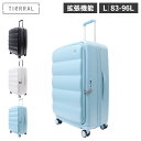 【最大1000円OFFクーポン配布中】 TIERRAL ティエラル スーツケース キャリーバッグ キャリーケース パファー メンズ レディース Lサイズ 83-...