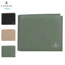LANVIN en Bleu ランバンオンブルー 財布 二つ折り メンズ レディース 本革 デクスター ブラック ベージュ グリーン 黒 524606