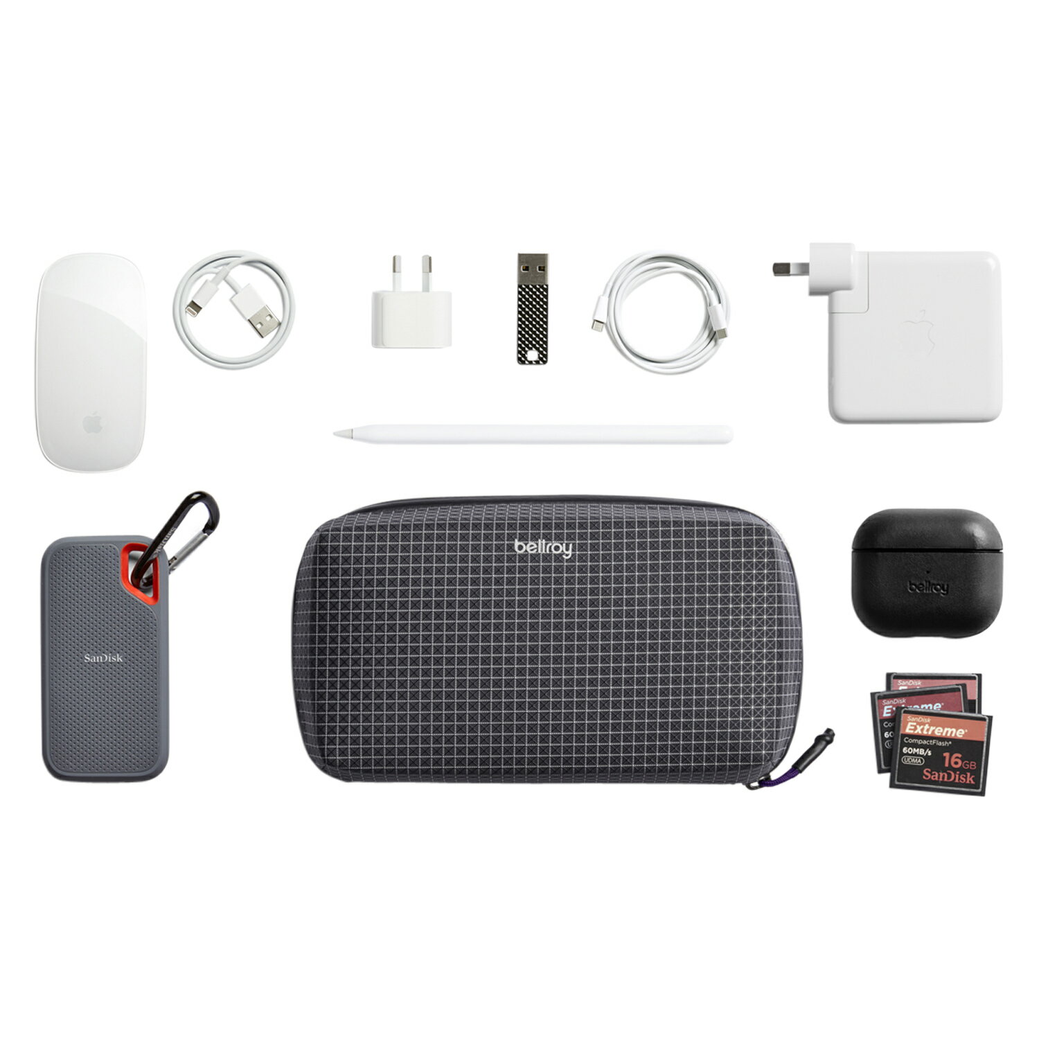 Bellroy �٥���� �ݡ��� ��ʪ���� ��� ��ǥ����� �饦��ɥե����ʡ� TECH KIT �֥�å� ���졼 �ͥ��ӡ� ��