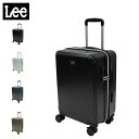 リー Lee スーツケース キャリケース キャリーバッグ メンズ レディース 41L 軽量 大容量 TSAロック 機内持ち込み対応 GALAXY 3 ブラック ...