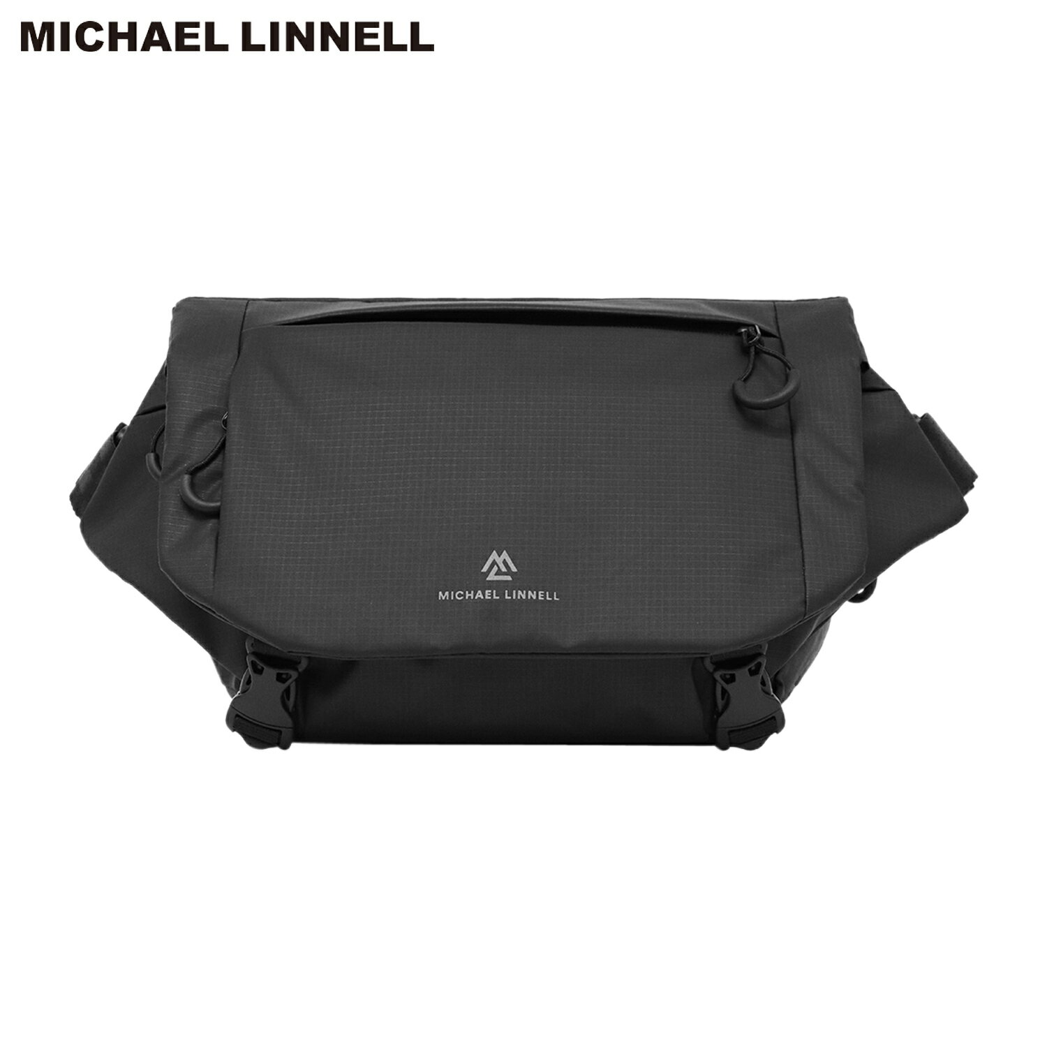樂天商城 - MICHAEL LINNELL マイケルリンネル バッグ ショルダーバッグ メンズ レディース 6L 斜めがけ 撥水 軽量 耐熱 耐水圧 耐久 SLING BAG ブラック 黒 MLAC-27