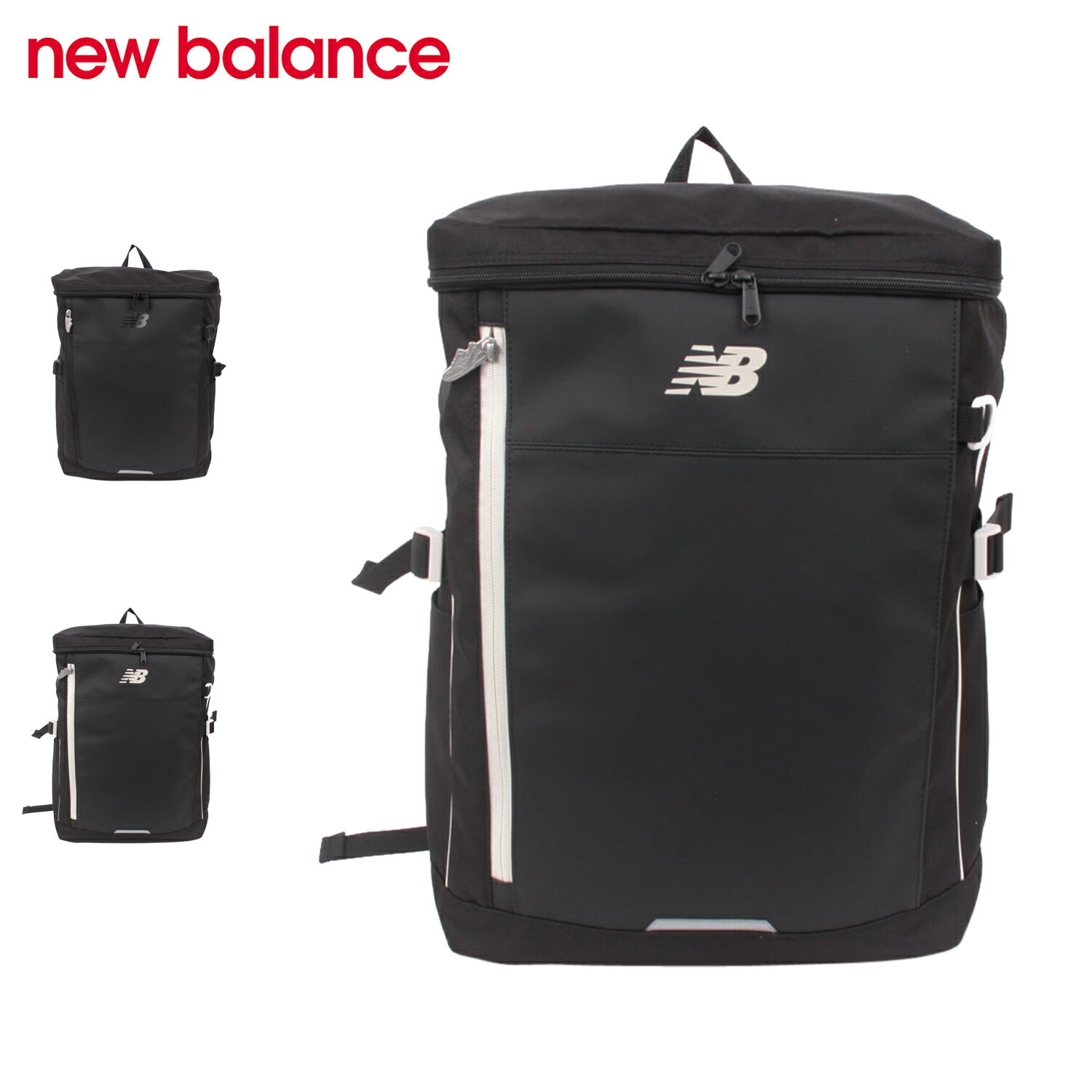 【最大1000円OFFクーポン発行中】 new balance ニューバランス バック リュック バックパック メンズ レディース 30L 撥水 大容量 軽量 B4 A4 ブラック グレー 黒 LAB55678