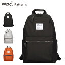 Wpc. ワールドパーティー リュック バッグ バックパック ペタル1P メンズ レディース 17L 軽量 撥水 防水 PETALE ブラック グレー オレンジ...
