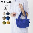 ブイディーエルシー V.D.L.C トートバッグ メンズ レディース Sサイズ 小さめ BOAT-SHAPED TOTE BAG ホワイト ネイビー ベージュ ブルー グリーン イエロー 白 VC-7