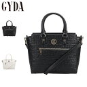 ジェイダ GYDA バッグ トートバッグ ショルダーバッグ 2WAY レディース 斜めがけ サークルメタル ブラック ホワイト 黒 GY-B304