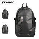 KANGOL カンゴール リュック バッグ バックパック メンズ レディース 30L A4 B4 大容量 ブラック 黒 250-1571