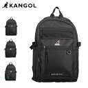 KANGOL カンゴール リュック バッグ バックパック メンズ レディース 32L A4 B4 大容量 ブラック 黒 250-1580