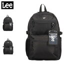 リー Lee リュック バッグ バックパック メンズ レディース 27L A4 大容量 ブラック 黒 320-4940