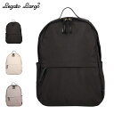 レガートラルゴ Legato Largo リュック バッグ バックパック レディース 14L 大容量 A4 撥水 軽量 ブラック ホワイト ベージュ 黒 白 LH-F3453