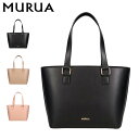 ムルーア MURUA バッグ トートバッグ レディース 軽量 ファスナー付き ブラック ベージュ ピンク 黒 MR-B1315