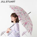 JILLSTUART ジルスチュアート 長傘 雨傘 レディース 60cm 軽量 UVカット 遮熱 紫外線対策 ベージュ ブルー グリーン ピンク 1JI 110...