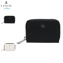 LANVIN en Bleu ランバンオンブルー 財布 小銭入れ コインケース メンズ ラウンドファスナー 本革 バトラー ブラック ホワイト 黒 白 5196...