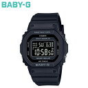 CASIO カシオ BABY-G 腕時計 BGD-5650-1CJF BGD-5650 SERIES 防水 ソーラー充電 ベビーG ベイビーG レディース ブラック 黒