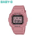 CASIO カシオ BABY-G 腕時計 BGD-5650-4JF BGD-5650 SERIES 防水 ソーラー充電 ベビーG ベイビーG レディース ピンク