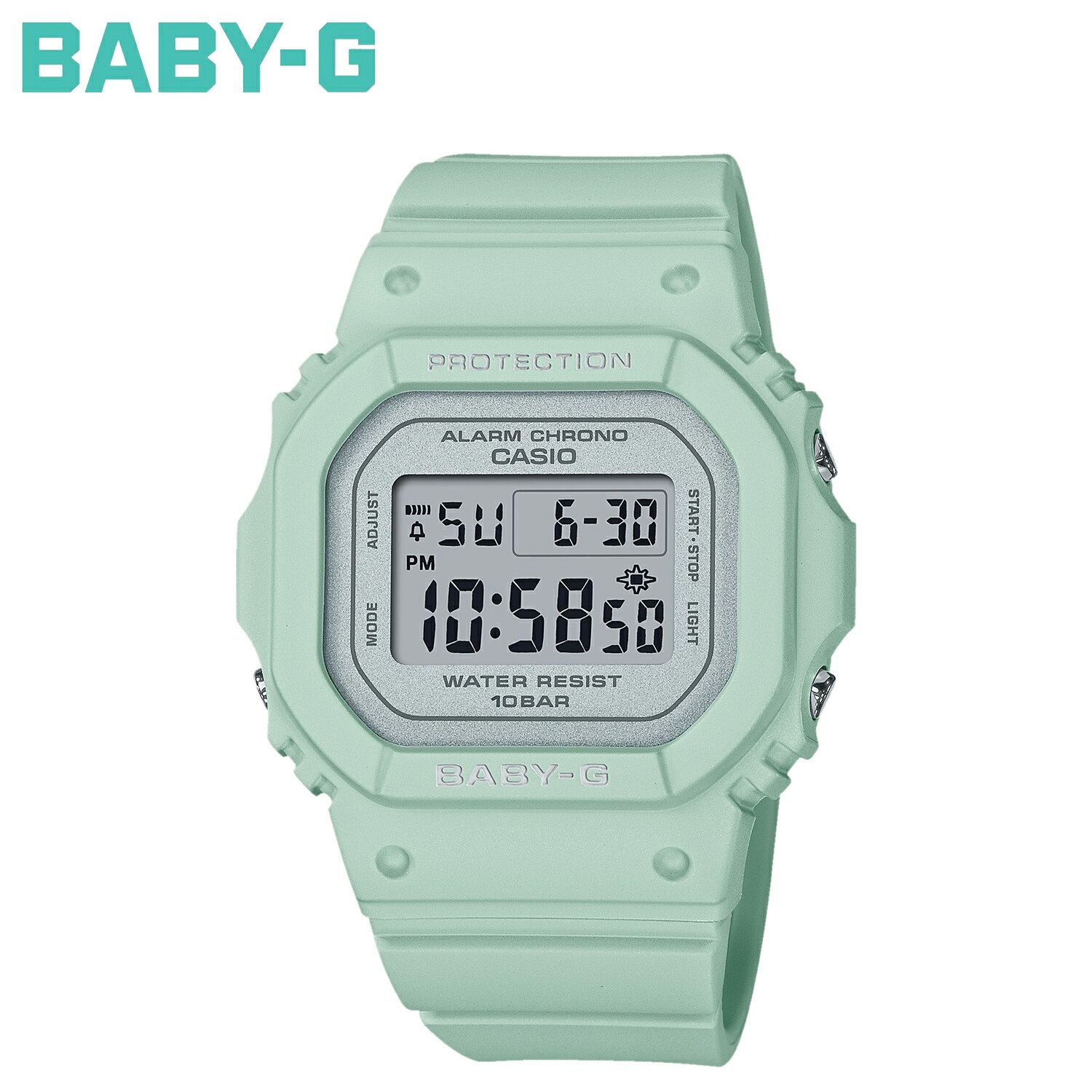 CASIO カシオ BABY-G 腕時計 BGD-565SC-3JF BGD-565 SERIES 防水 ベビーG ベイビーG レディース グリーン