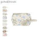 garbo&friends ガルボアンドフレンズ ポーチ 小物入れ トイレタリーバッグ バッグインバッグ レディース Mサイズ サテン キルティング コンパクト...