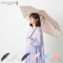 【最大1000円OFFクーポン配布中】 MACKINTOSH LONDON マッキントッシュロンドン 折りたたみ傘 雨傘 レディース 軽量 耐風 ブラック グレ...