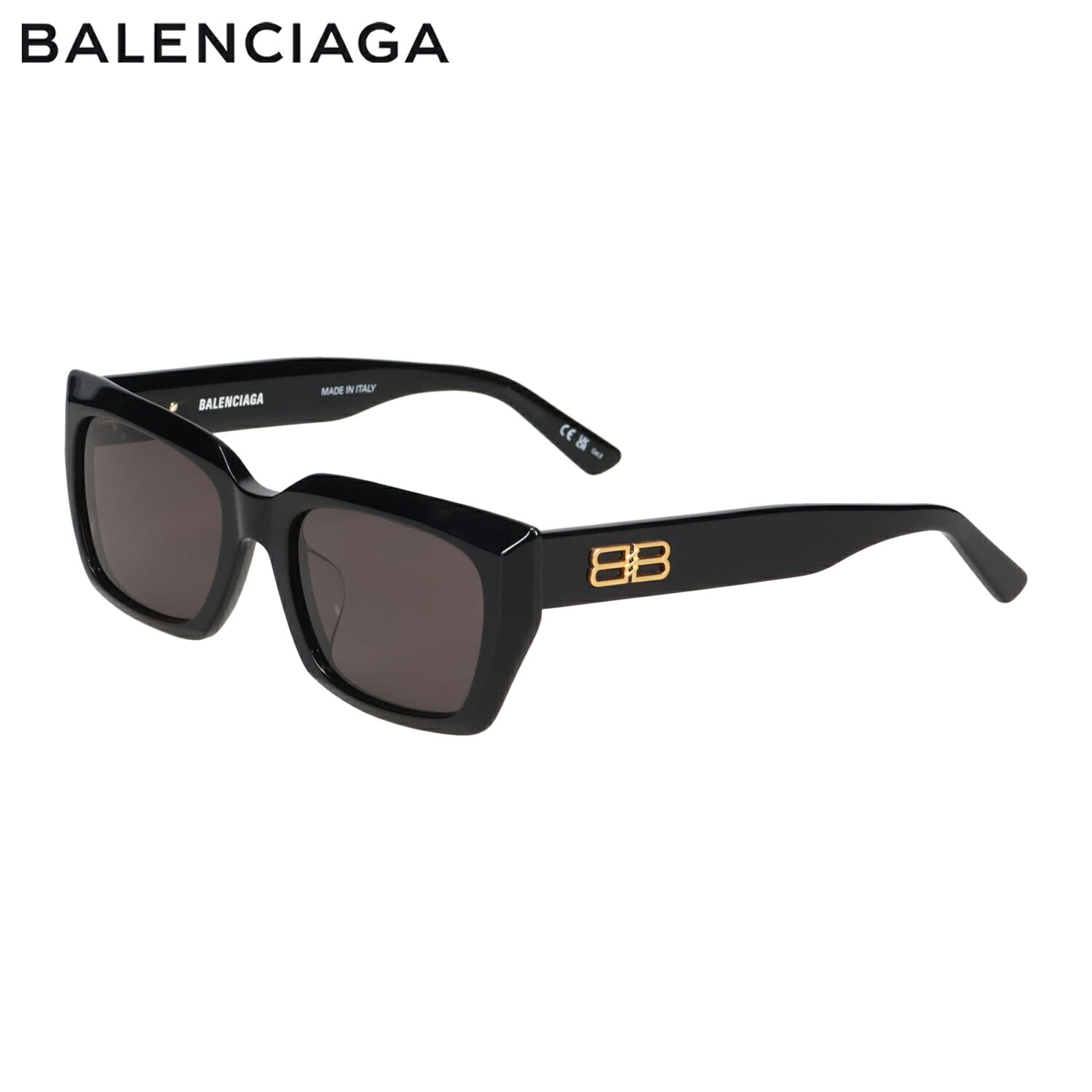 BALENCIAGA バレンシアガ サングラス メンズ レディース UVカット アジアンフィット SUNGLASSES ブラック 黒 BB0272SA-001 [予約 6月下旬 入荷予定]