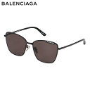 BALENCIAGA バレンシアガ サングラス メンズ レディース UVカット アジアンフィット SUNGLASSES ブラック 黒 BB0279SA-001