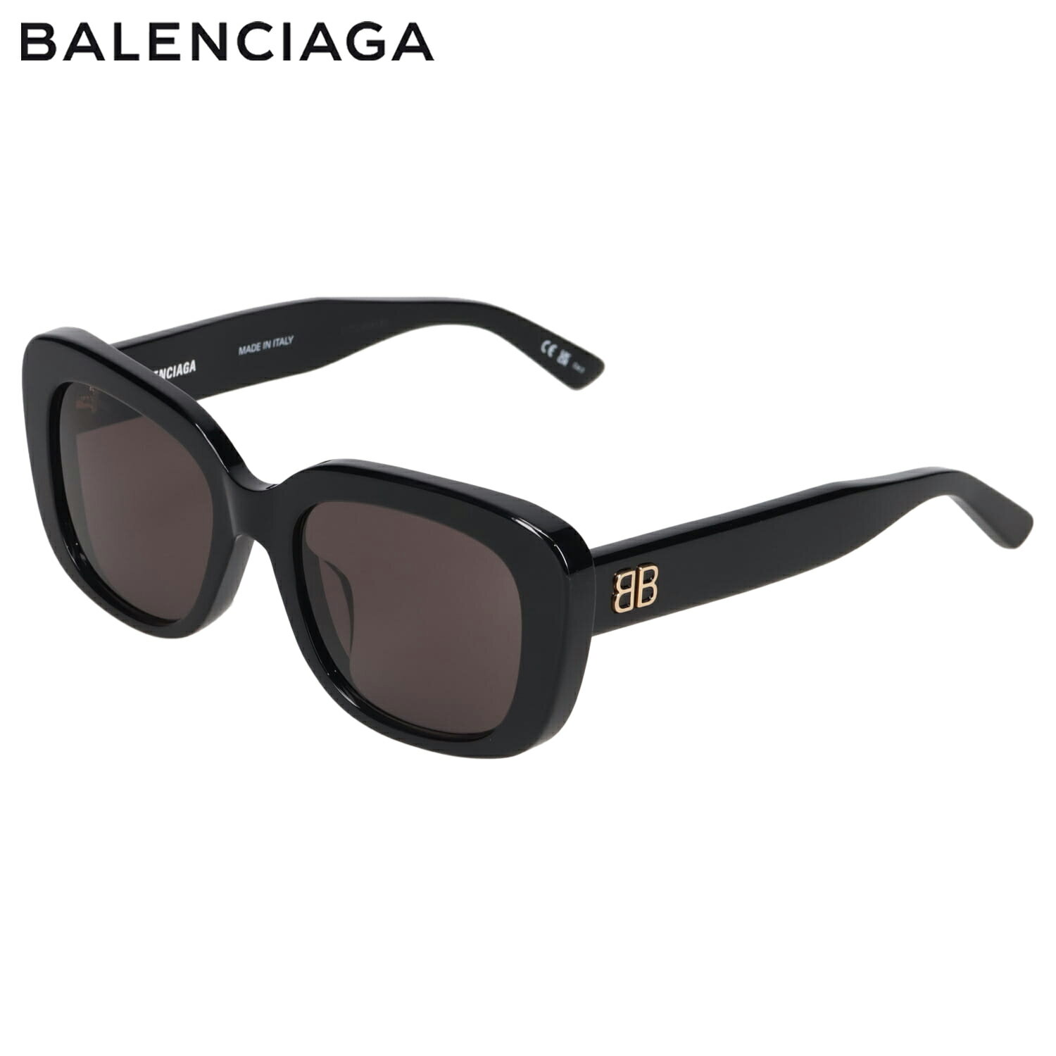 BALENCIAGA バレンシアガ サングラス レディース UVカット アジアンフィット SUNGLASSES ブラック 黒 BB0295SK-001 [予約 6月下旬 入荷予定]
