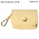 バンドリヤー BANDOLIER AirPods Pro ケース エアポッツ エアーポッツ エアポッド エアーポッズ プロ ポーチ クロック イエロー メンズ ...
