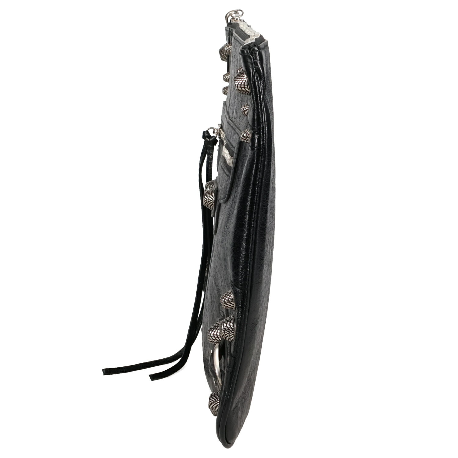 BALENCIAGA �Х�󥷥��� �ݡ��� ��ʪ���� ��� ��ǥ����� �ܳ� LE CAGOLE POUCH �֥�å� �� 742016 210KR