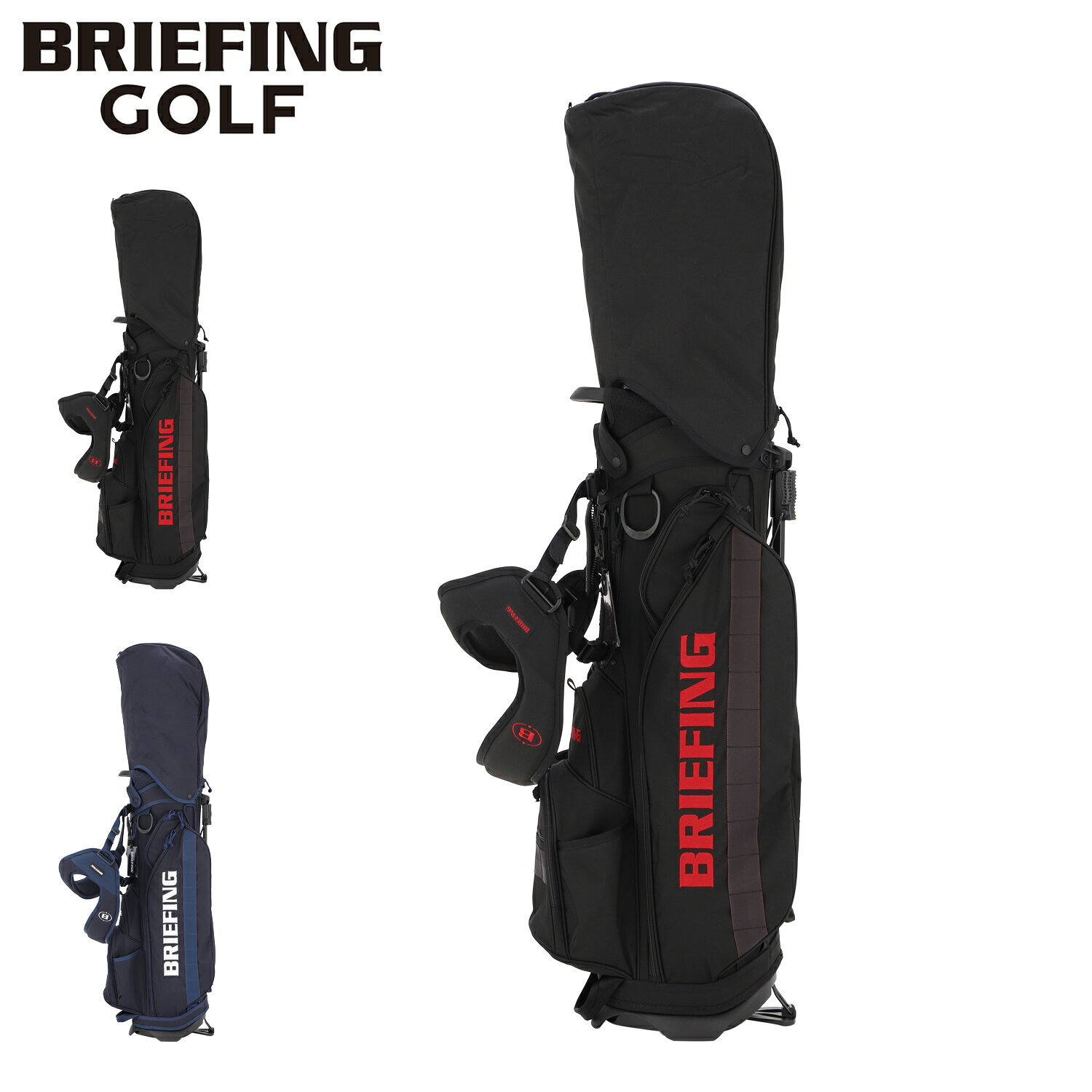 BRIEFING GOLF �֥꡼�ե��� ����� ����ǥ��Хå� ��� ��ǥ����� ���� 8.5�� CR-4 #04 �֥�å� �ͥ��ӡ� �� BRG253D...