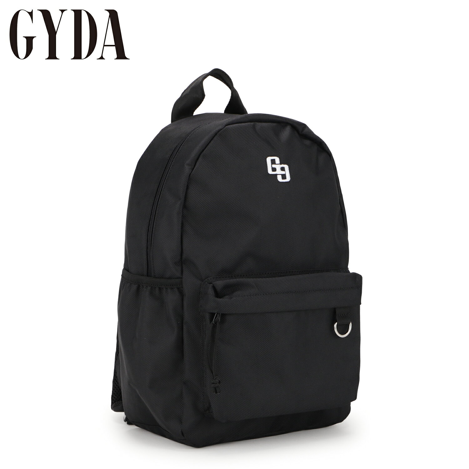 乐天商城 - ジェイダ GYDA バッグ リュック バックパック レディース A4対応 缶バッジ付き カジュアル ブラック 黒 GY-B445