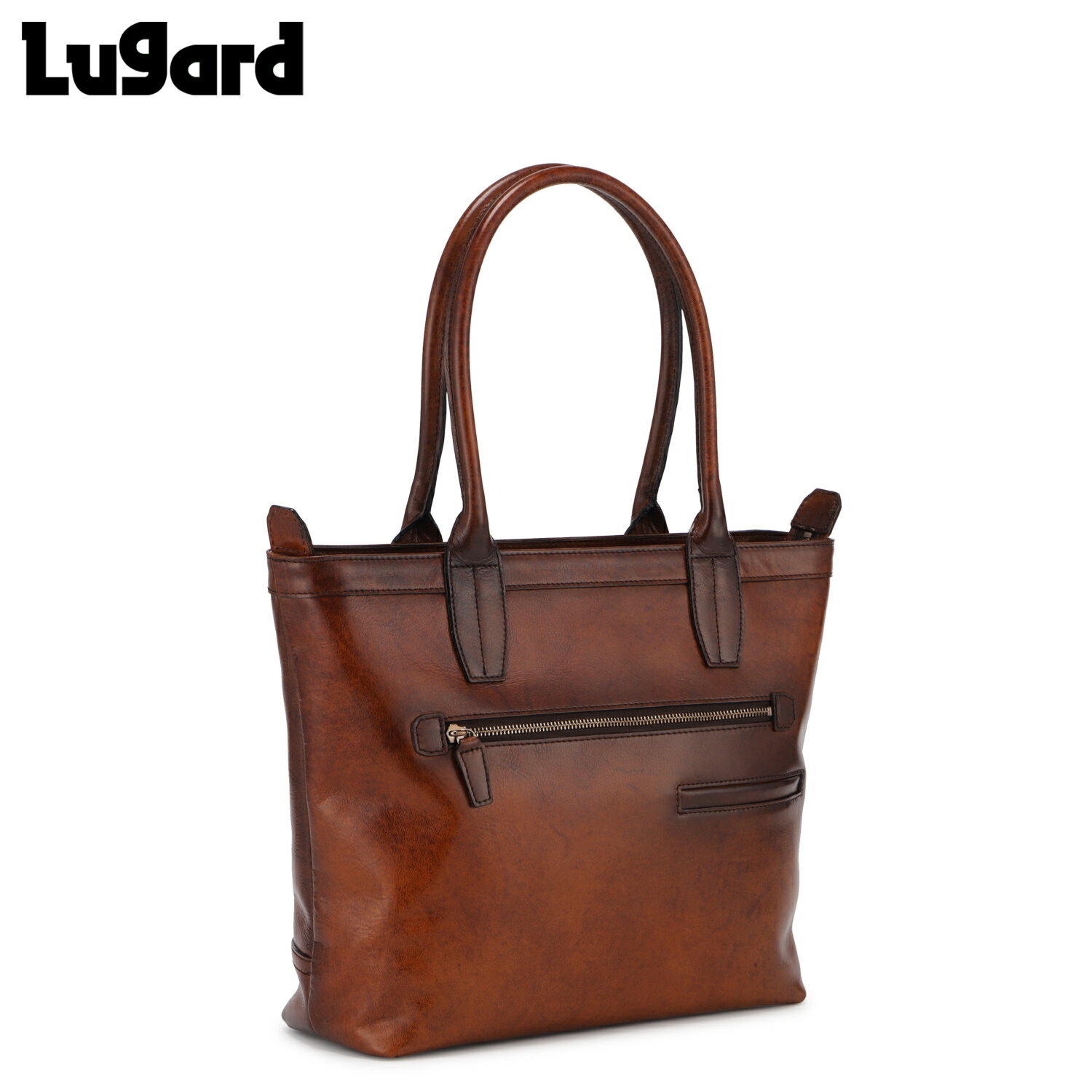 Rakuten - Lugard ラガード 青木鞄 バッグ トートバッグ G3 メンズ レディース ジースリー ファスナー付き 本革 日本製 G3 TOTE ブラウン 5270