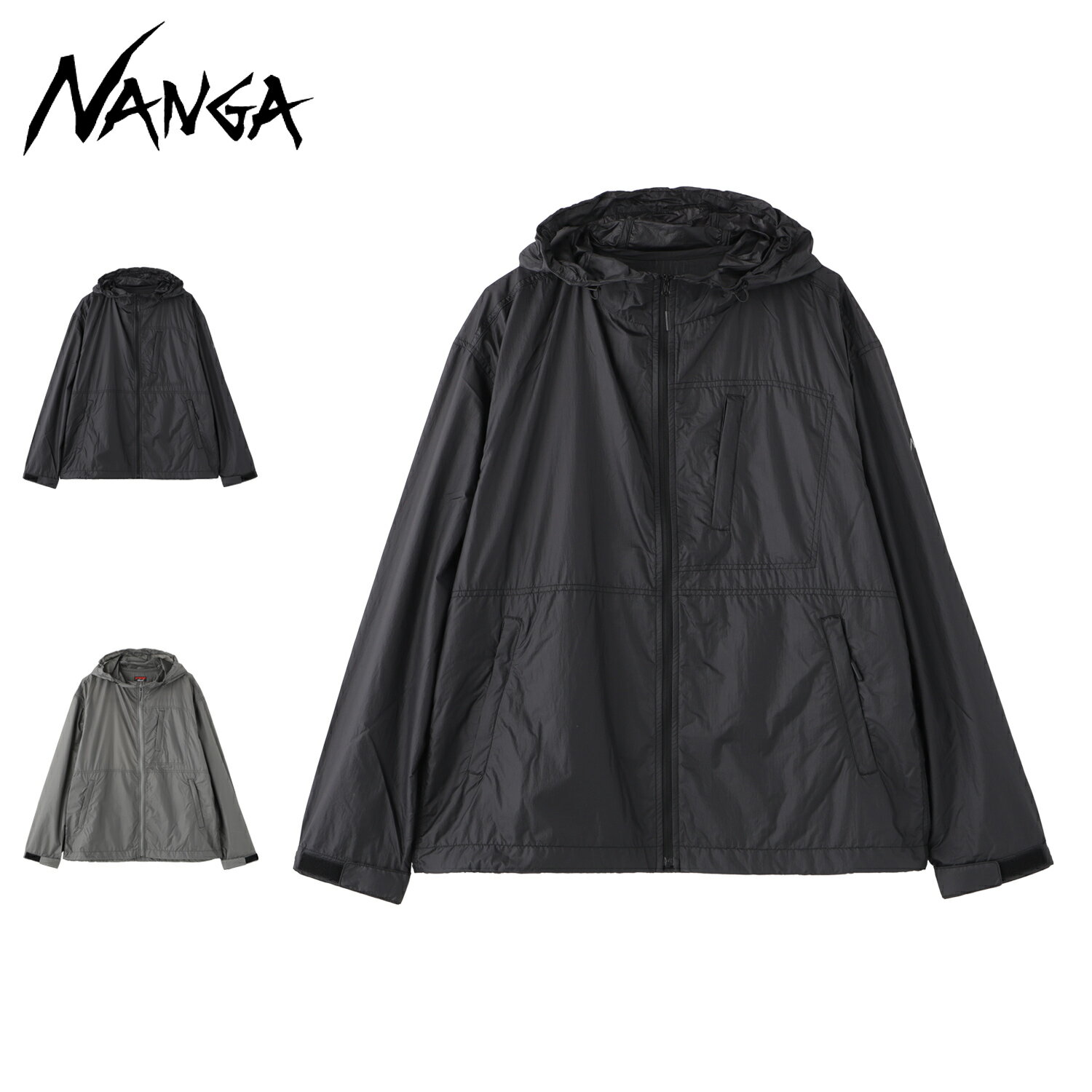 樂天商城 - ナンガ NANGA ジャケット シアージャケット アウター メンズ 春 軽量 薄手 撥水 SHEER JACKET ブラック グレー 黒 N2610-1A005D