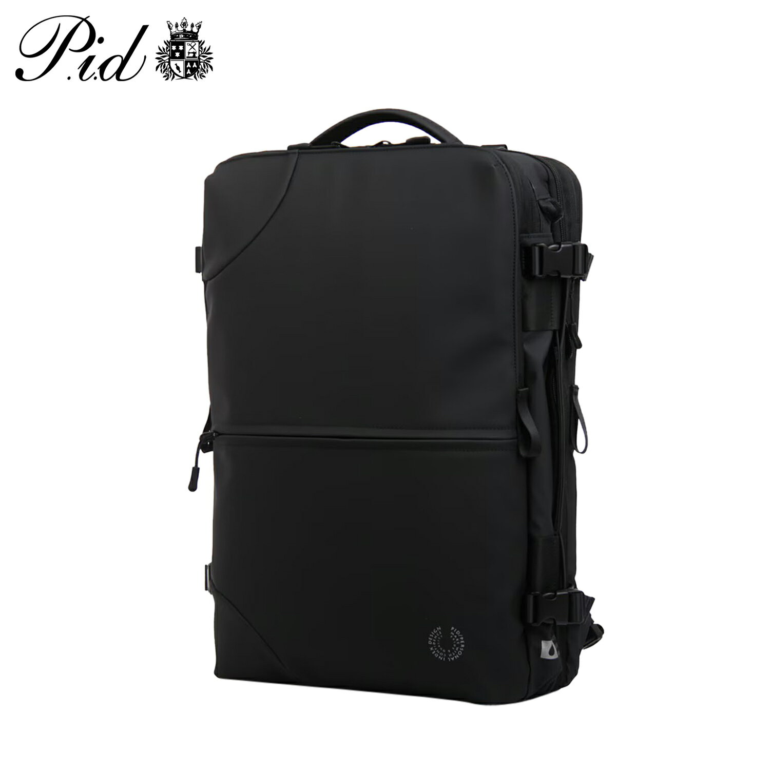 ピーアイディー P.i.d ビジネスリュック リュック バッグ バックパック カバン メンズ レディース 30L 40L 軽量 通勤 出張 撥水加工 耐水 ブラック 黒 PAK504 母の日